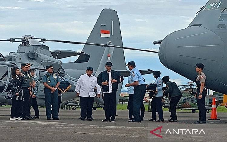 Jokowi Sebut Karangan Bunga untuk Megawati Hal Biasa