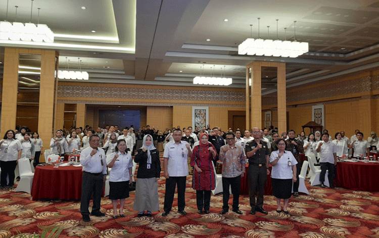Ratusan ASN Ikuti Rakor BPSDM Kalteng Tingkatkan Kemampuan 5.0 Tahun 2024