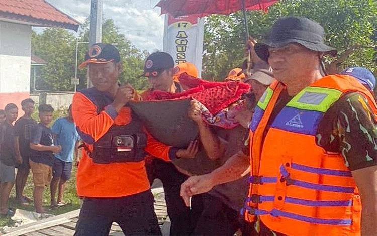 Dua Kelotok Ces Tabrakan di Sungai Sirau, Perangkat Desa Juru Banu Tewas Tenggelam