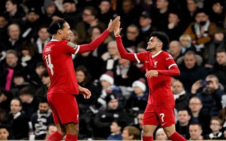 Singkirkan Fulham, Liverpool Hadapi Chelsea di Final Carabao Cup