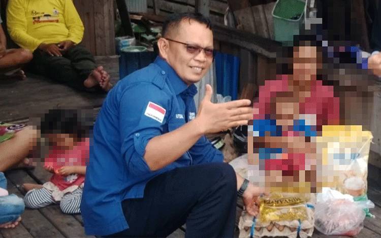 Dinas Perikanan Palangka Raya Beri Bantuan Sembako untuk Anak Asuh Berisiko Stunting