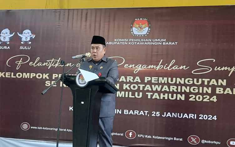 Pemkab Kobar Berikan Dukungan Maskimal Kesuksesan Pemilu 2024