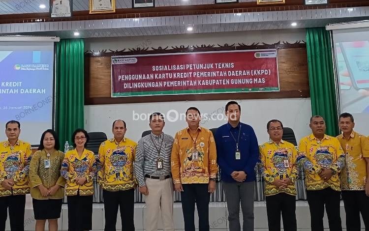 KKPD Upaya Bank Kalteng Dukung Pemkab Gunung Mas Tingkatkan Pengelolaan Keuangan