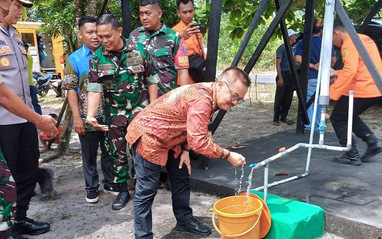 Pemprov Kalteng Harap Fasilitas Program Air Bersih TNI Bermanfaat bagi Masyarakat