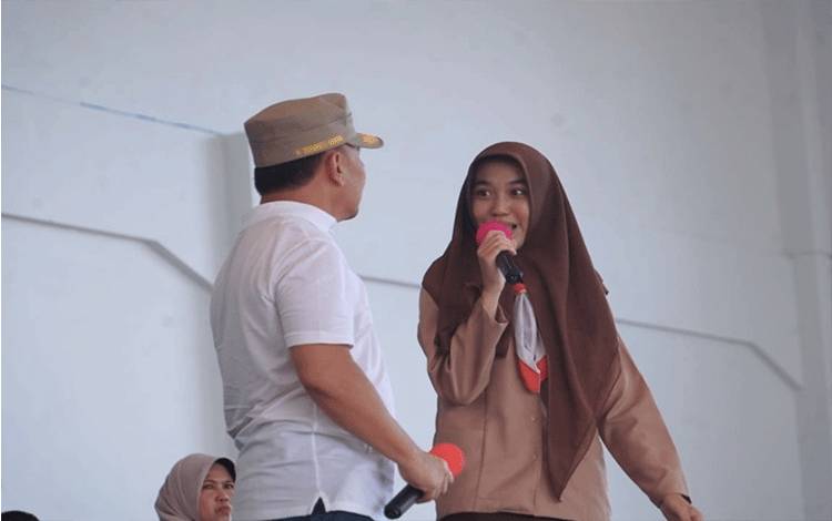 Temu Akbar Bersama Pelajar, Gubernur Kalteng Tekankan Tekad dan Keberanian