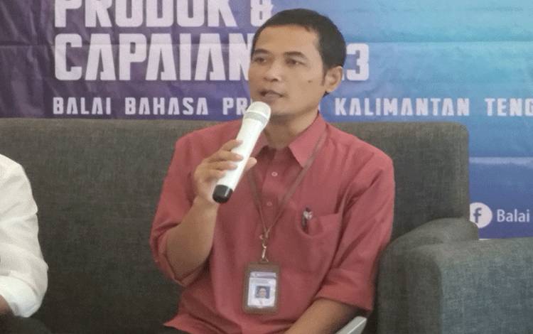 Revitalisasi Bahasa Daerah, Balai Bahasa Kalteng Libatkan Puluhan Ribu Orang