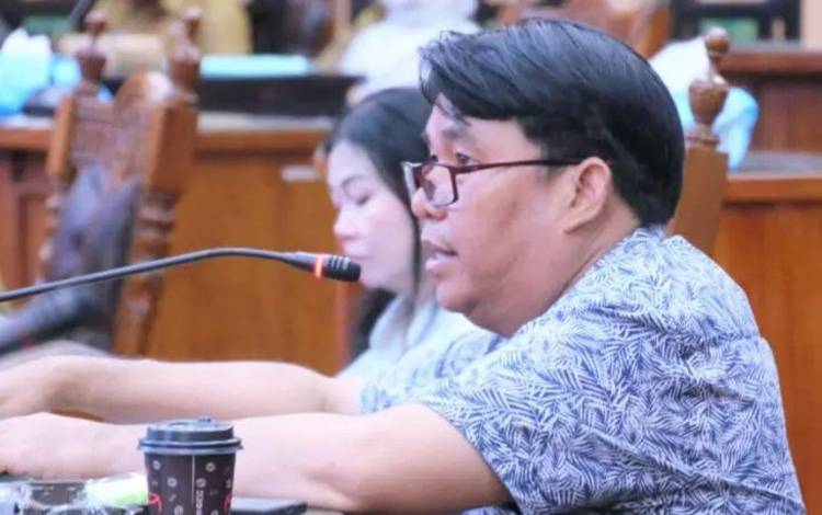 Wakil Ketua I Komisi B DPRD Palangka Raya Dudie B Sidau. (FOTO: IST)