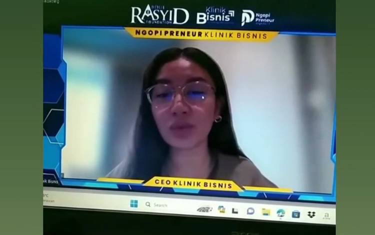 Kali Ini, Klinik Bisnis Gelar Ngopi Preneur Secara Online