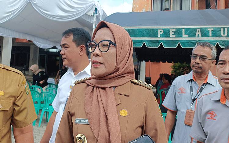Pj Wali Kota Palangka Raya, Hera Nugrahayu. (FOTO: HENDRI)