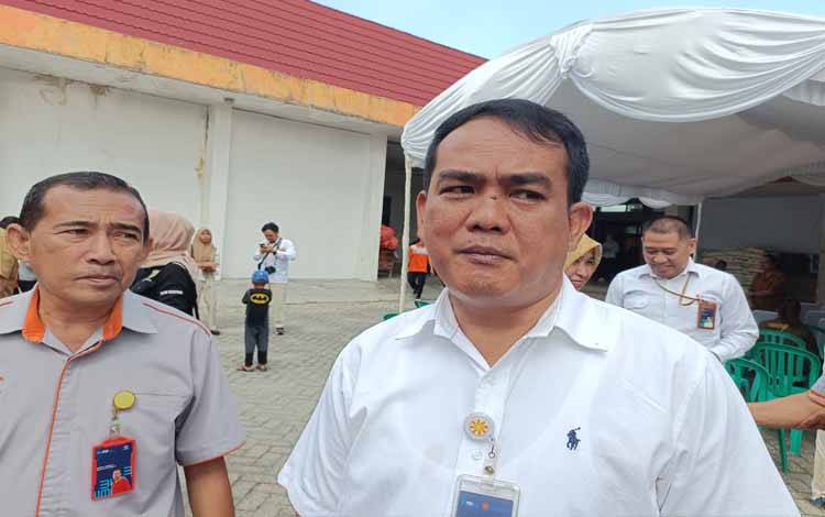 Kepala Kantor Wilayah Bulog Kalteng Budi Cahyanto. (FOTO: HENDRI)