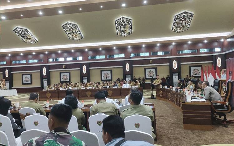 Nilai Kontrak Kick Off Pengadaan Barang dan Jasa Kalteng Capai Rp1,913 Triliun Lebih
