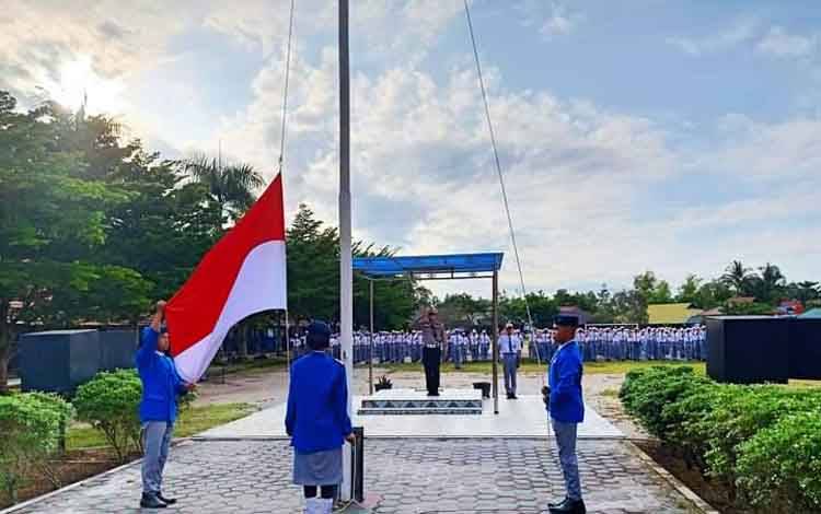 Ditlantas Polda Kalteng Ingatkan Siswa SMAN 5 Palangka Raya Larangan Penggunaan Knalpot Brong