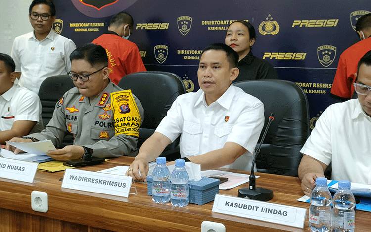 Polisi Tangkap 2 Pria asal Katingan dan Palangka Raya Pengangkut BBM dan LPG Tanpa Izin