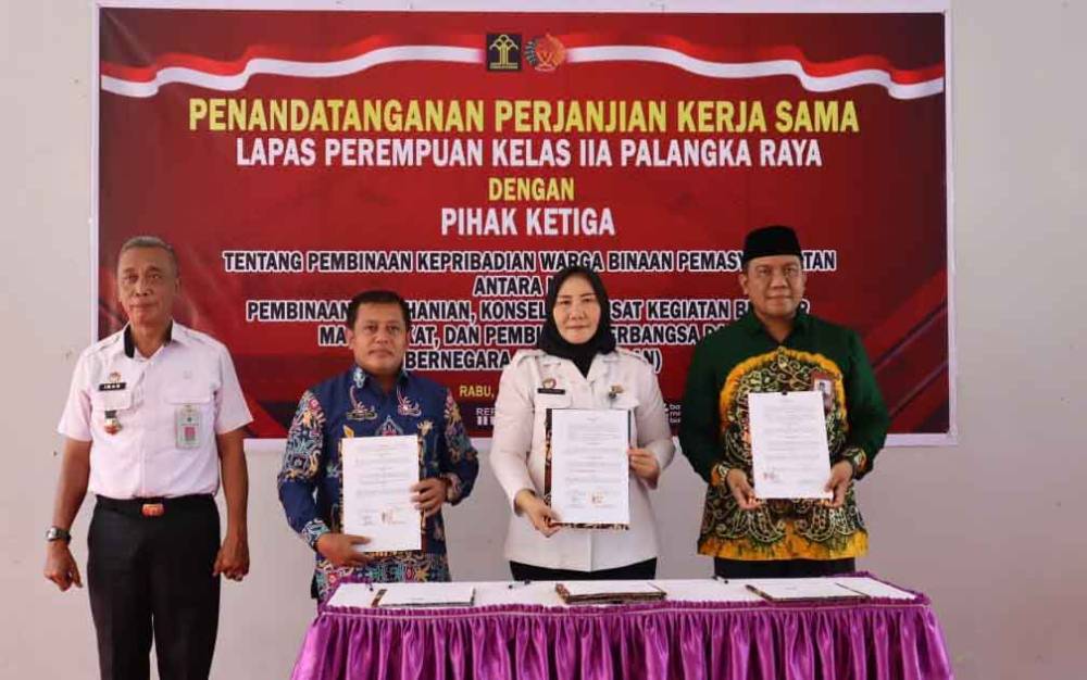 Lapas Perempuan Palangka Raya Gandeng Pihak Ketiga untuk Pembinaan Warga Binaan