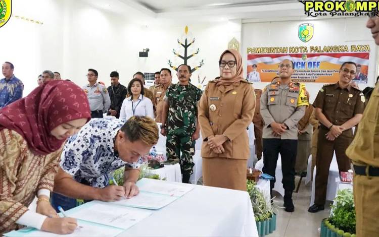 Pj Wali Kota Palangka Raya Minta SOPD Utamakan Transparansi PBJ 2024