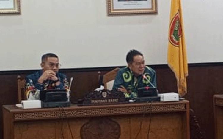 Bapemperda DPRD Kalteng Rapat Raperda Disabilitas