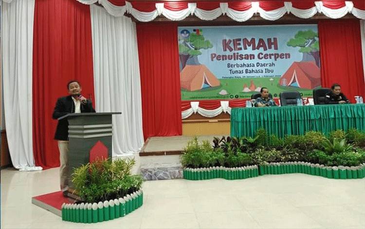 Kepala Balai Bahasa Kalteng Minta Generasi Muda Jadikan Menulis sebagai Kegemaran