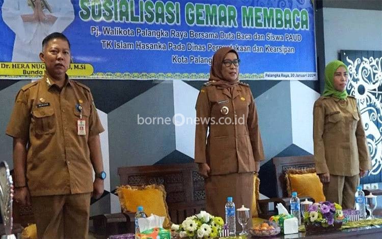 Milenial di Palangka Raya Diajak Ramaikan Perpustakaan