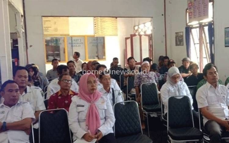 Kades dan BPD se-Kecamatan Kapuas Kuala Ikuti Rapat Koordinasi