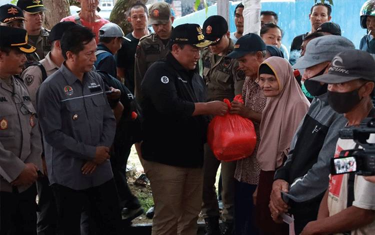 Bansos Pasar Penyeimbang Kalteng Sisir DAS Barito
