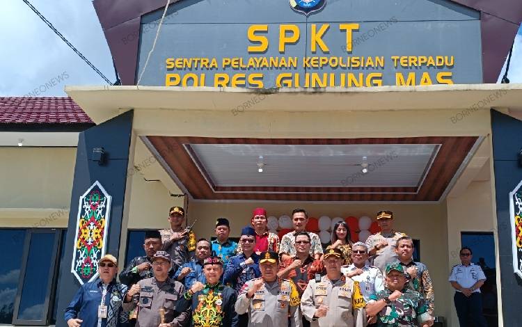 Bupati Hadiri Peresmian Gedung SPKT Terpadu Polres Gunung Mas