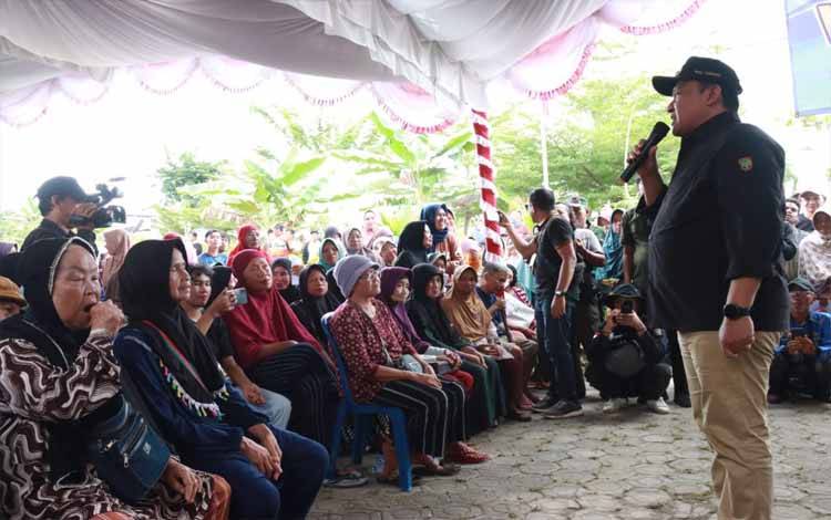 Wagub Kalteng Apresiasi Langkah Sigap Pemkab Barito Utara Tanggulangi Banjir