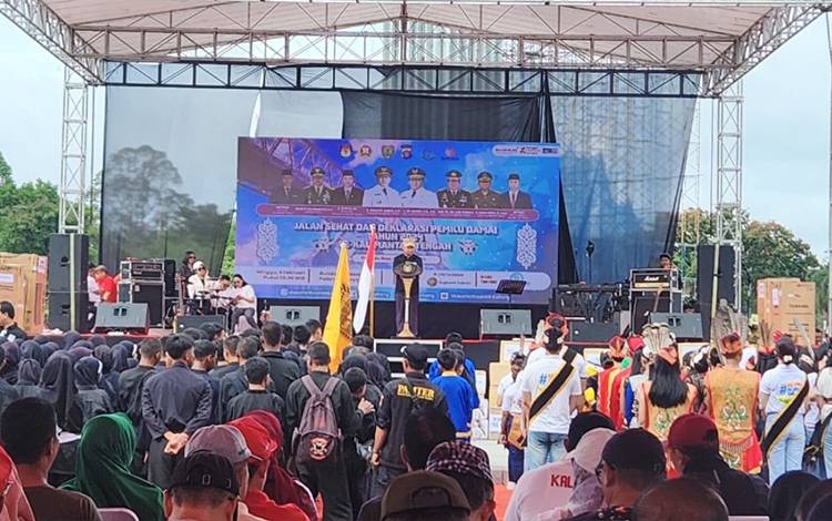 Gubernur Kalteng Serukan Pemilu Damai