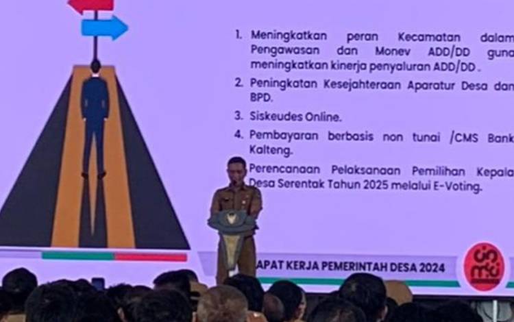 Kepala Dinas PMD Kapuas, Budi Kurniawan. (FOTO: DODI)
