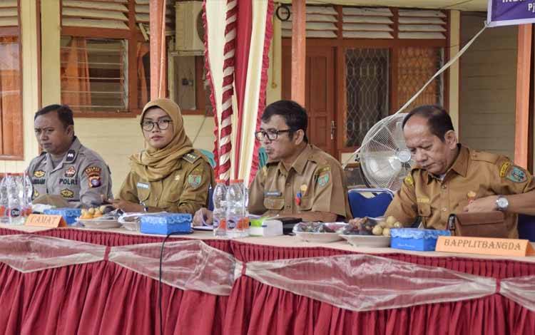 Musrenbangcam pertama Kabupaten Barito Timur tahun 2024 yang dilaksanakan di Kecamatan Pematang Karau, Senin, 5 Februari 2024. (FOTO: DISKOMINFOPS BARTIM)