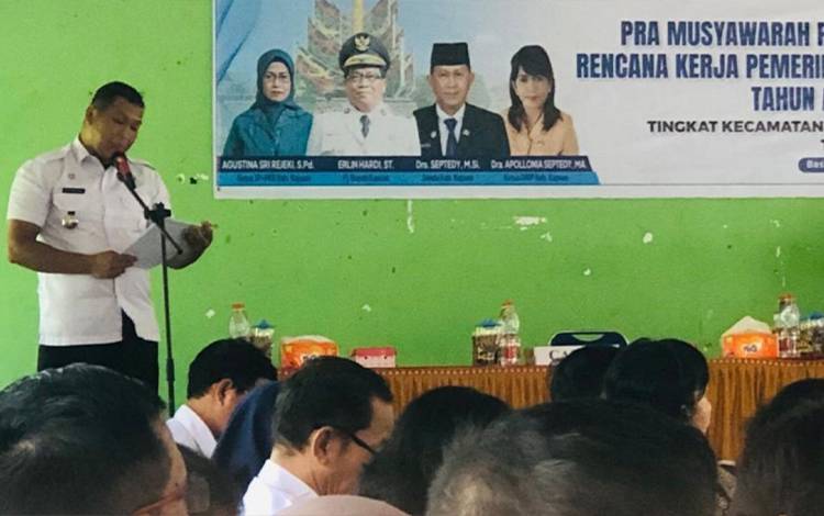 Ini Sejumlah Usulan Musrenbang Tingkat Kecamatan Basarang