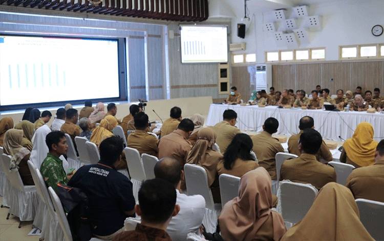 Wagub Kalteng Harap Rakor Mapping Stunting Berikan Data Aksi Matrik dan Indikator Kinerja