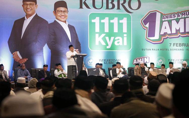 1.111 Kiai se Jawa Barat Dukung Anies-Muhaimin
