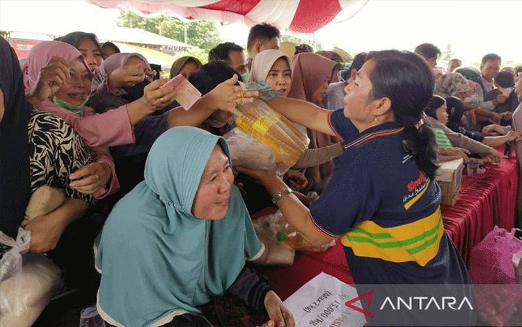 Pemprov Kalteng Lakukan Gerakan Pangan Murah se Kabupaten/Kota