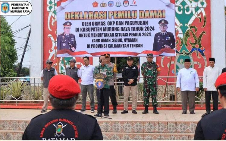 Pejabat Pemkab Murung Raya: Kewajiban Semua Pihak untuk Memastikan Proses Demokrasi Berjalan Sukses