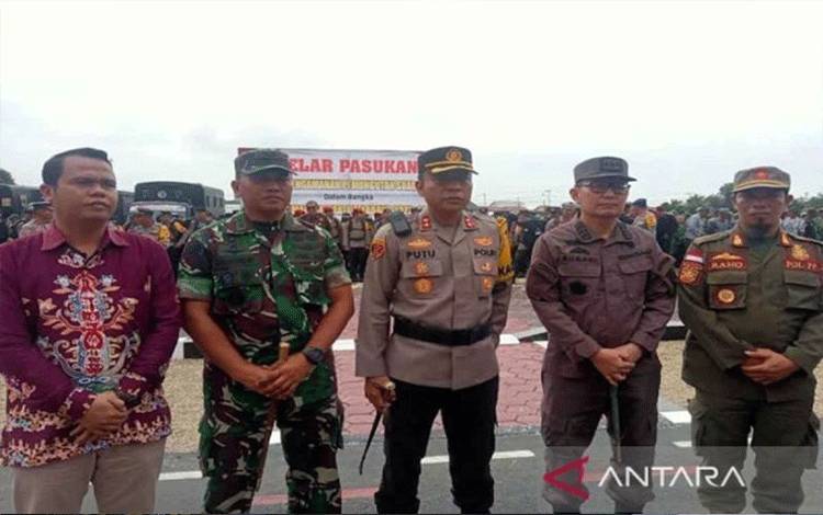 Kapolres Katingan: 1.332 Petugas Amankan Pemungutan Suara Pemilu