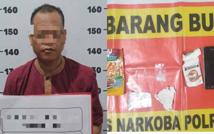Personel Satresnarkoba Polres Kapuas Tangkap Laki-Laki Ini karena Kedapatan Bawa 2,38 Gram Sabu