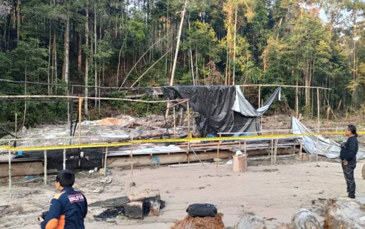 Terduga Pelaku Pembakaran Basecamp PT BWL Diamankan Satreskrim Polres Kapuas