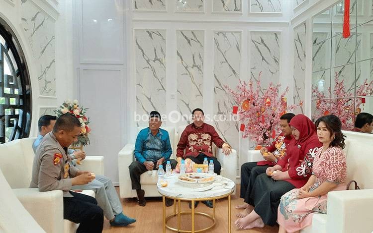 Lakukan Safari Imlek, Wujud Forkopimda Kobar Jaga Kerukunan Antar Etnis