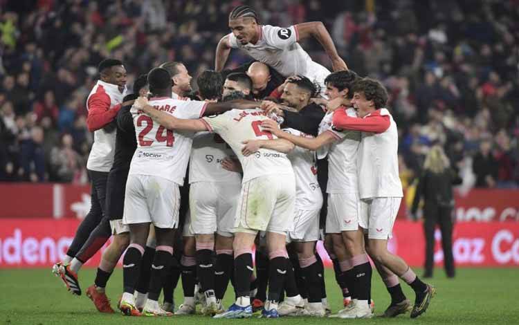 Sevilla Tekuk Atletico Madrid 1-0 Lewat Gol Sundulan Romero