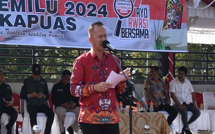Sekda Kapuas : Pentingnya Sinergi Kolaborasi Sukseskan Pemilu 2024 Aman dan Damai