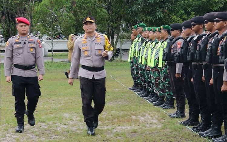 Ini Pesan Kapolresta Palangka Raya Kepada Satgas OMB Jelang Pemilu