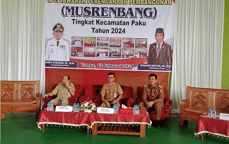 Camat Paku Barito Timur Kembali Usulkan Jaringan Listrik untuk Dusun Tange Landa