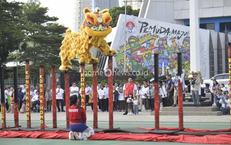 Tim Juara Dunia Barongsai Bakal Turun di PON Aceh-Sumut