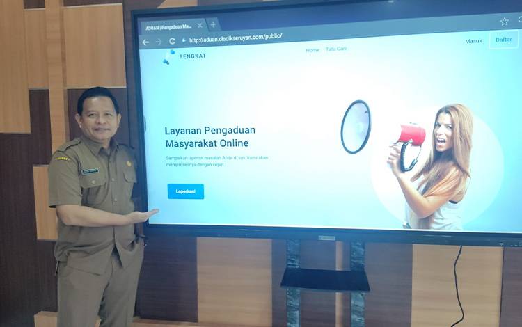Disdik Seruyan Buka Layanan Pengaduan Masyarakat