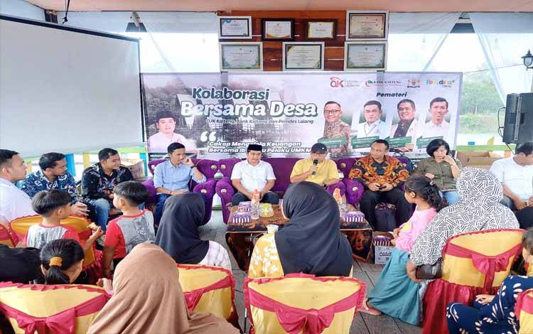 OJK Edukasi Keuangan dan Sosialisasi Program Desa Cakap Keuangan kepada Warga Desa Lalang
