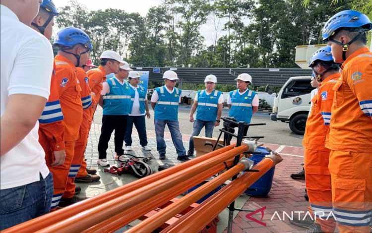 Ribuan Personel PLN Siaga Pemilu Kawal Keandalan Listrik Kalimantan