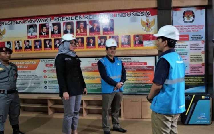 PLN UID Kalselteng Siapkan Pasokan Listrik Berlapis Sukseskan Pemilu