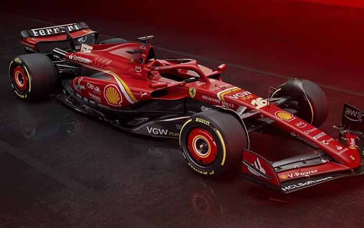 Ferrari Kenalkan SF Seri Terakhir Sebelum Hamilton Bergabung