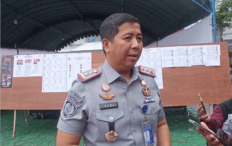 725 Warga Binaan Gunakan Hak Pilih di 3 TPS Khusus Lapas Pangkalan Bun
