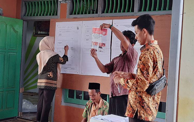 Prabowo-Gibran Unggul di Sejumlah TPS di Kobar